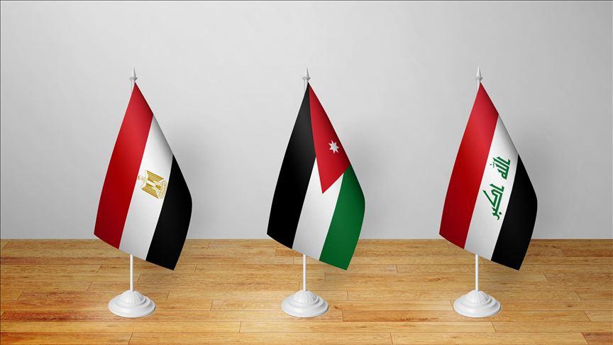 مصر والأردن والعراق يصدرون بيانًا مشتركًا حول آليات التعاون