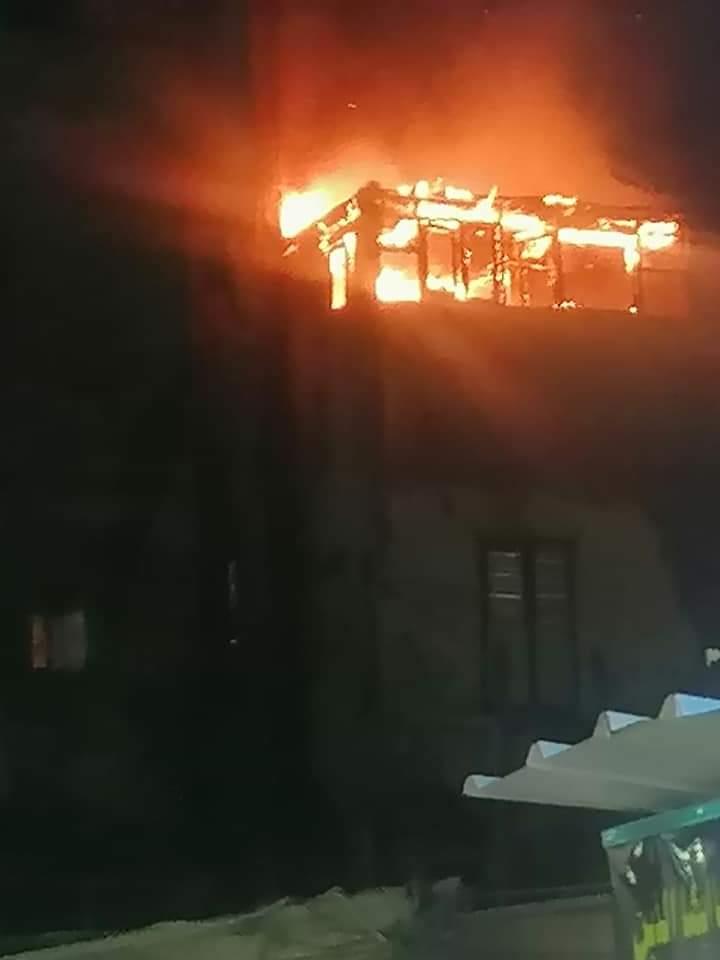 حريق وحدة سكنية في بورسعيد
