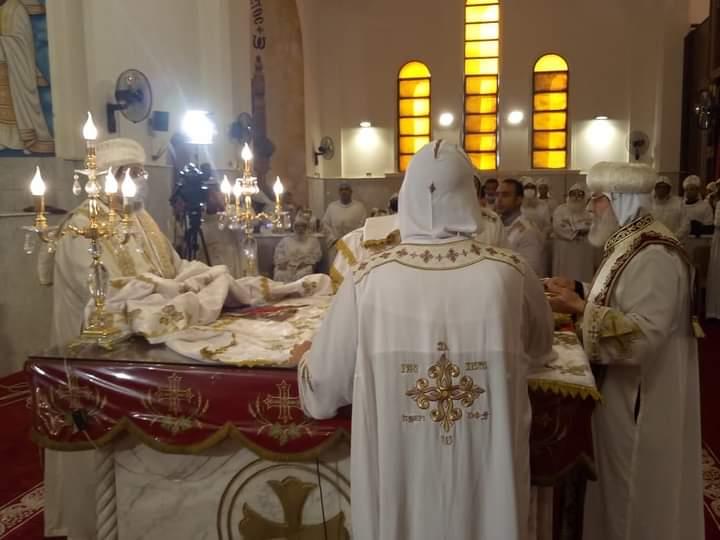 دير الأنبا بيشوي يحيي الذكرى التاسعة لرحيل البابا شنودة الثالث