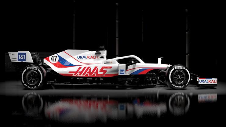 سيارة فريق هاس بفورمولا-1