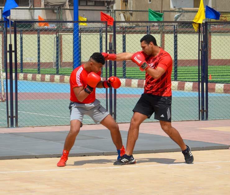 افتتاح ملاعب المدرسة الرياضية في بورسعيد