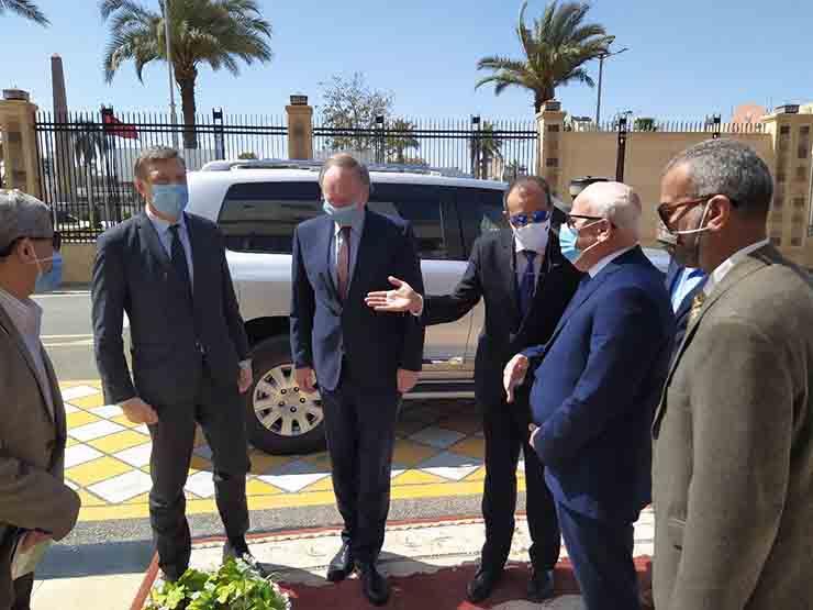 سفير الاتحاد الأوروبي يصل بورسعيد لمتابعة مشروعات التنمية