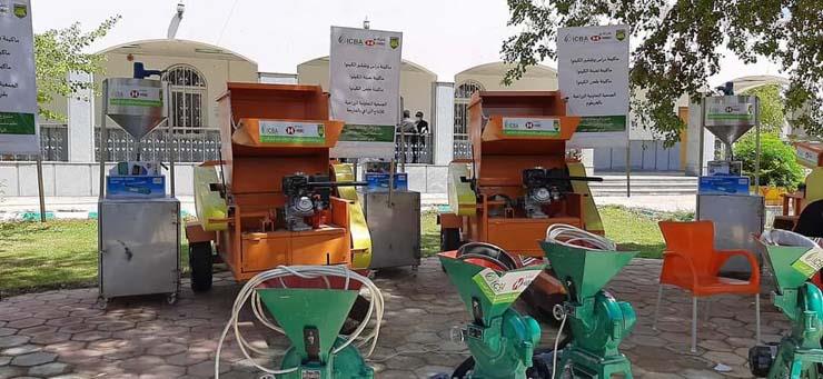 تسليم معدات لدعم مزراعي الكينوا في محافظة الوادي الجديد