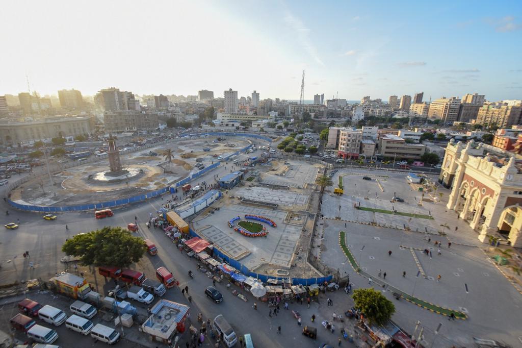 محافظ الإسكندرية يتفقد محطة مصر