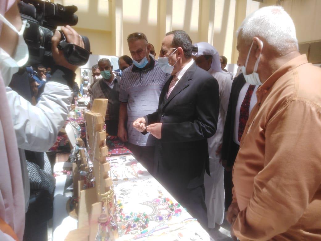 افتتاح معرض المشغولات اليدوية بشمال سيناء