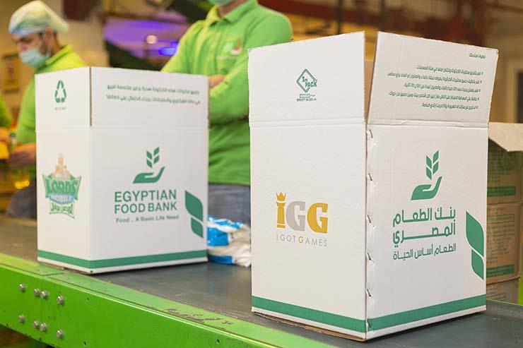 تعاون بين بنك الطعام المصري وIGG 
