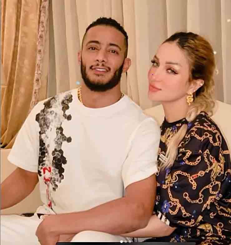 محمد رمضان وزوجته
