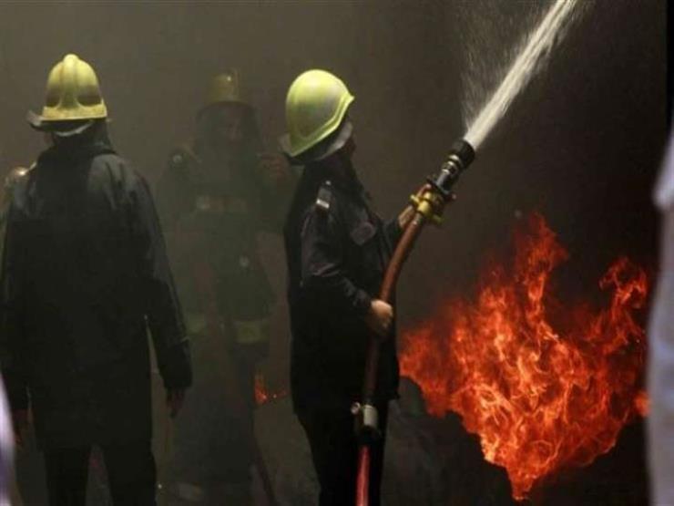 حريق داخل مصنع المكرونة في العمرانية حريق داخل مصنع المكرونة في العمرانية