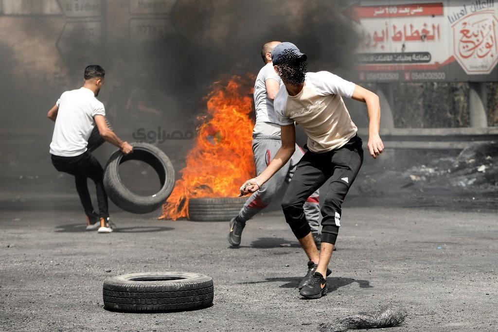 مواجهات بين الفلسطينيين وقوات الاحتلال