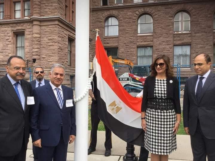 السفيرة نبيلة مكرم ، وزيرة الدولة للهجرة وشؤون المصريين بالخارج (1)