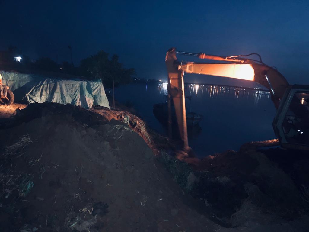 وزارة الري تعلن إزالة تعديات جسيمة على نهر النيل بمحافظة البحيرة 