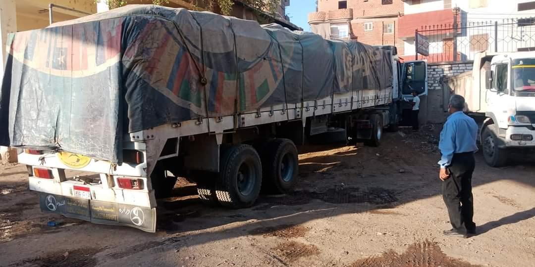 مصادرة 35 طن أرز مسوس في حملة بسوهاج 
