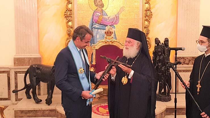 رئيس وزراء اليونان يزور مقر بطريركية الروم الأرثوذكس 