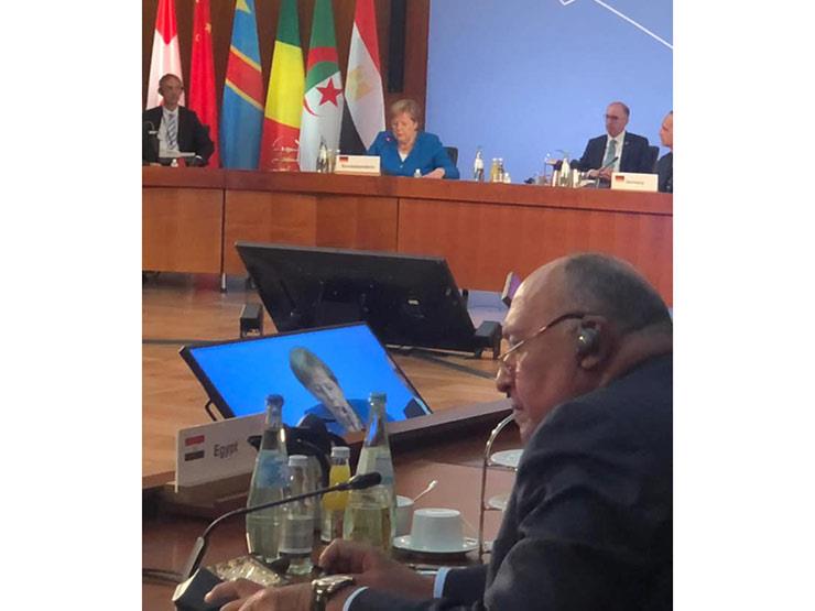 نص كلمة وزير الخارجية في مؤتمر "برلين 2" حول ليبيا