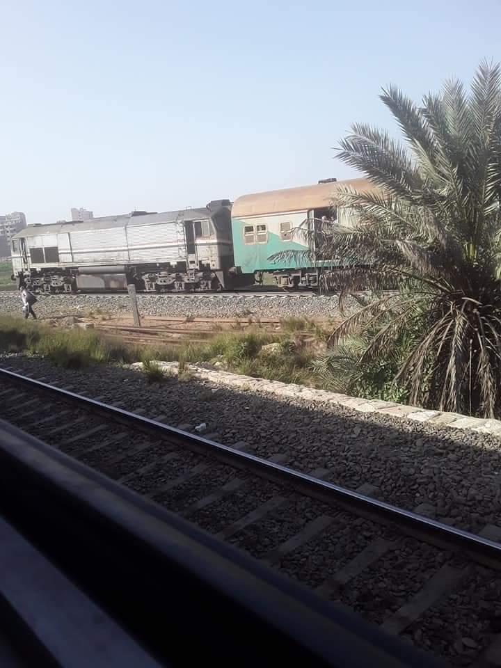 توقف حركة القطارات بعد خروج عجلات قطار
