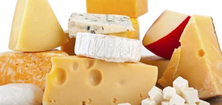 بعض أنواع من الجبن