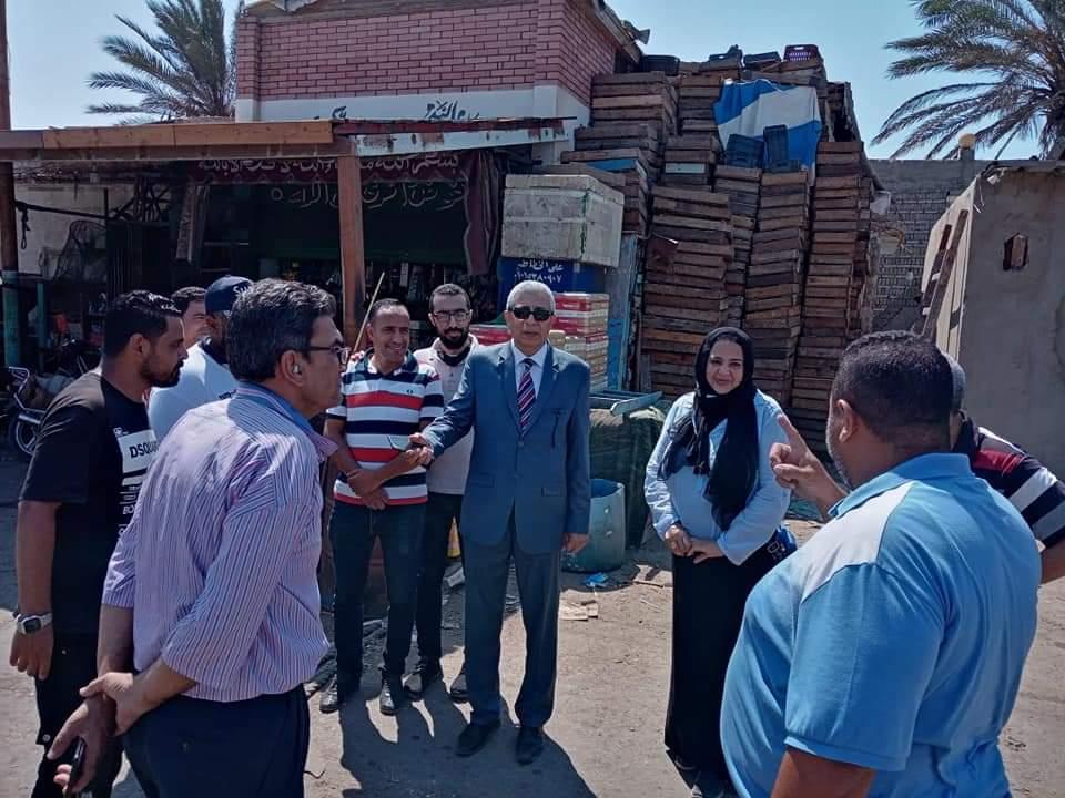 زيارة رئيس هيئة الثروة السمكية إلى بورسعيد
