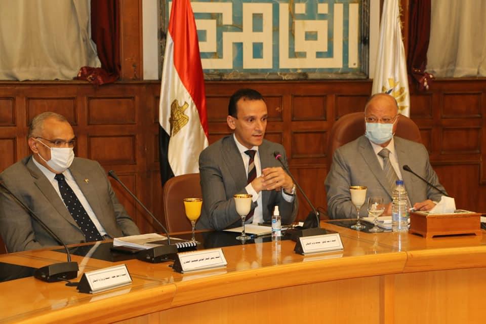 اجتماع لمتابعة خطة تطوير القاهرة الخديوية