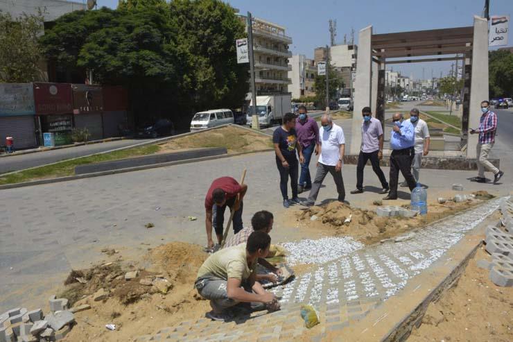 محافظ الجيزة يتفقد محاور المنصورية والمريوطية والسادات