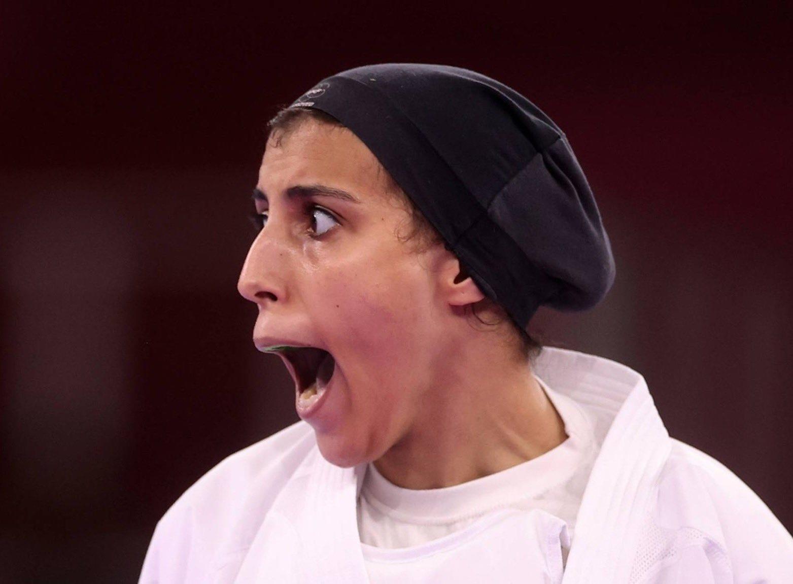 جيانا فاروق تخسر نصف نهائي الكاراتيه وتحصد برونزية جديدة لمصر جيانا فاروق تخسر نصف نهائي الكاراتيه وتحصد برونزية جديدة لمصر