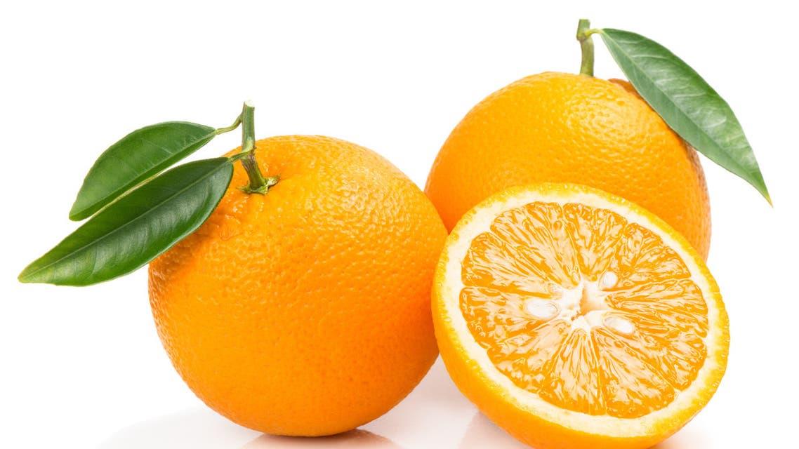 البرتقال.