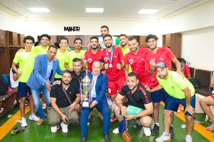 تكريم منتخب الفيوم الحاصل على بطولة كأس المحافظات لكرة القدم  