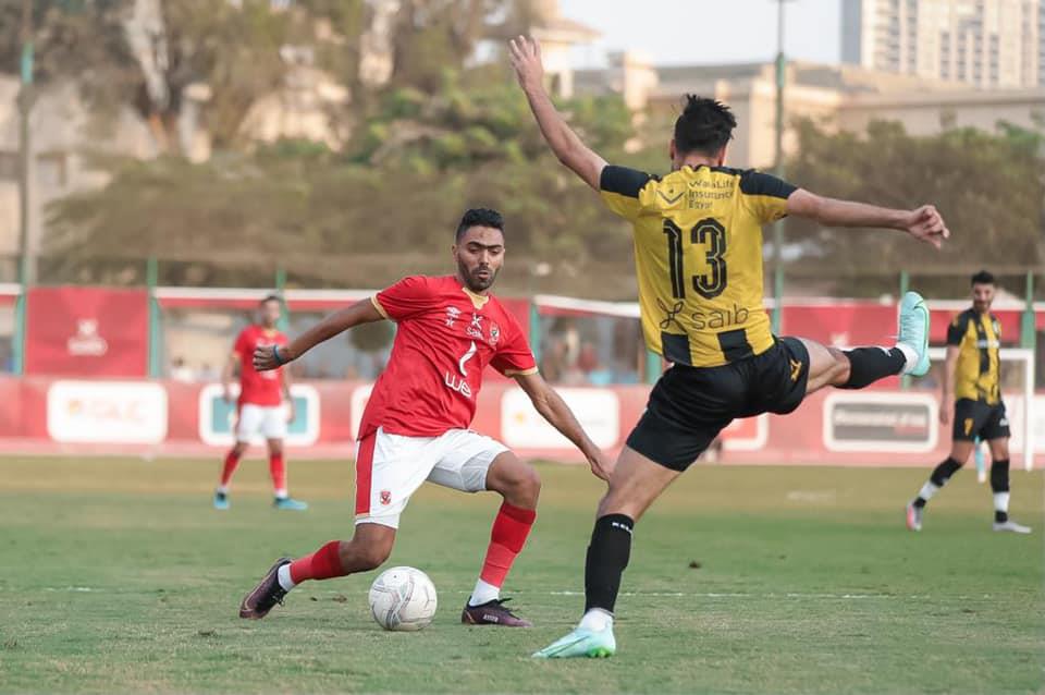 الأهلي يهزم المقاولون العرب وديًا بهدف الشحات الأهلي يهزم المقاولون العرب وديًا بهدف الشحات