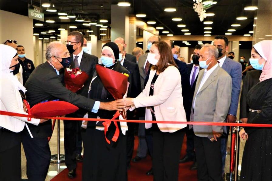 افتتاح معرض المنتجات المصرية بالأردن 