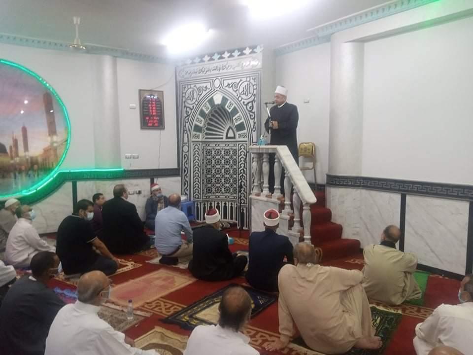 افتتاح مسجد المستشار لاشين إبراهيم