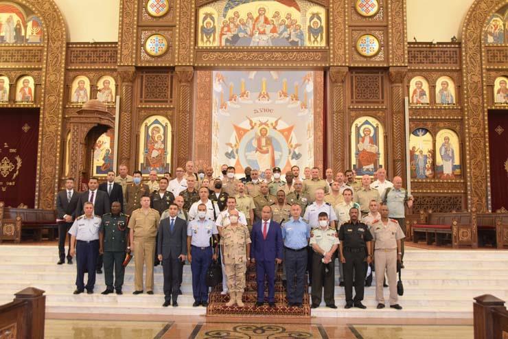 زيارة لوفد من الملحقين العسكريين في مصر للعاصمة الإدارية 