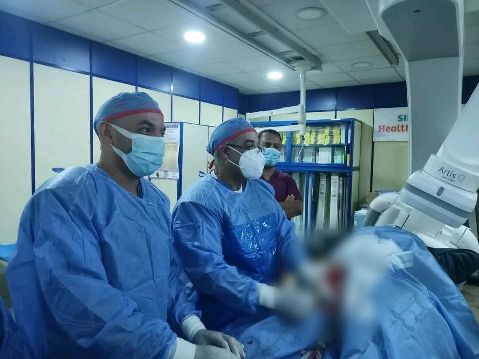 عملية قسطرة قلبية بمستشفى الزقازيق العام 