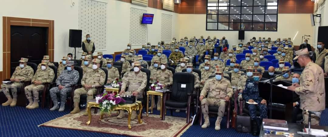 وزير الدفاع يشهد المرحلة الرئيسية لمشروع مراكز القيادة التعبوي جالوت - 9 