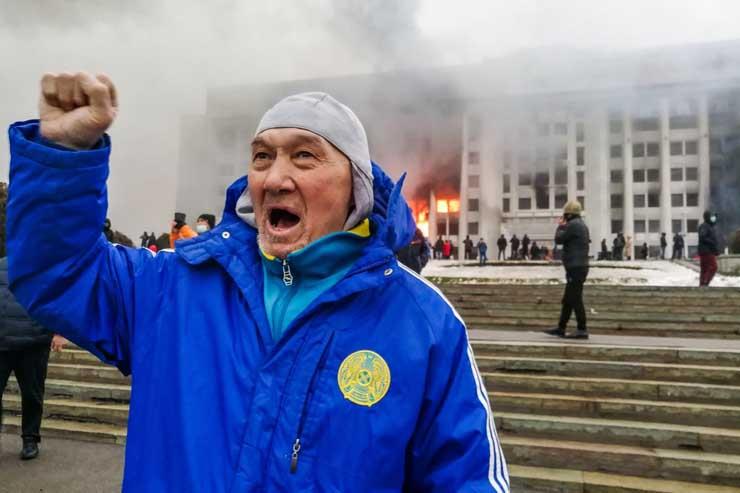 مظاهرات كازاخستان