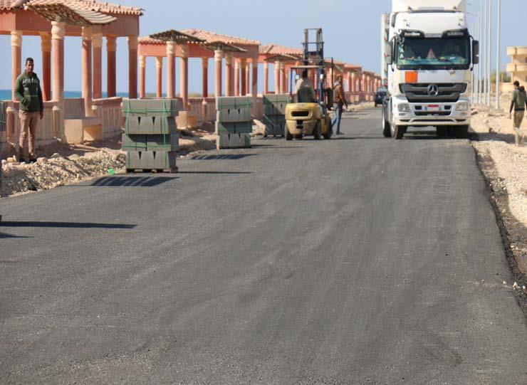 أعمال التطوير بمدينة أبوزنيمة  (1)