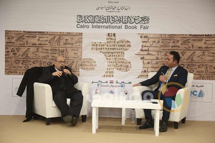 مصطفى الفقي في لقاء فكري بمعرض الكتاب 