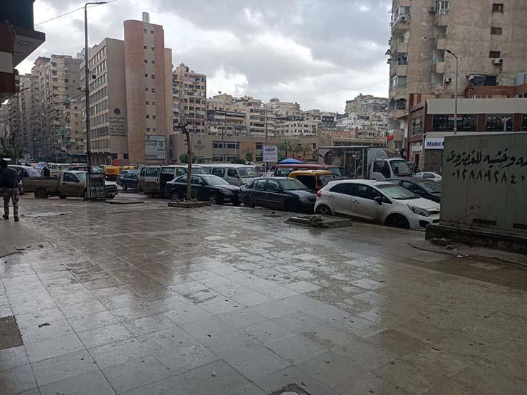  موجة أمطار وصقيع تضرب الإسكندرية 