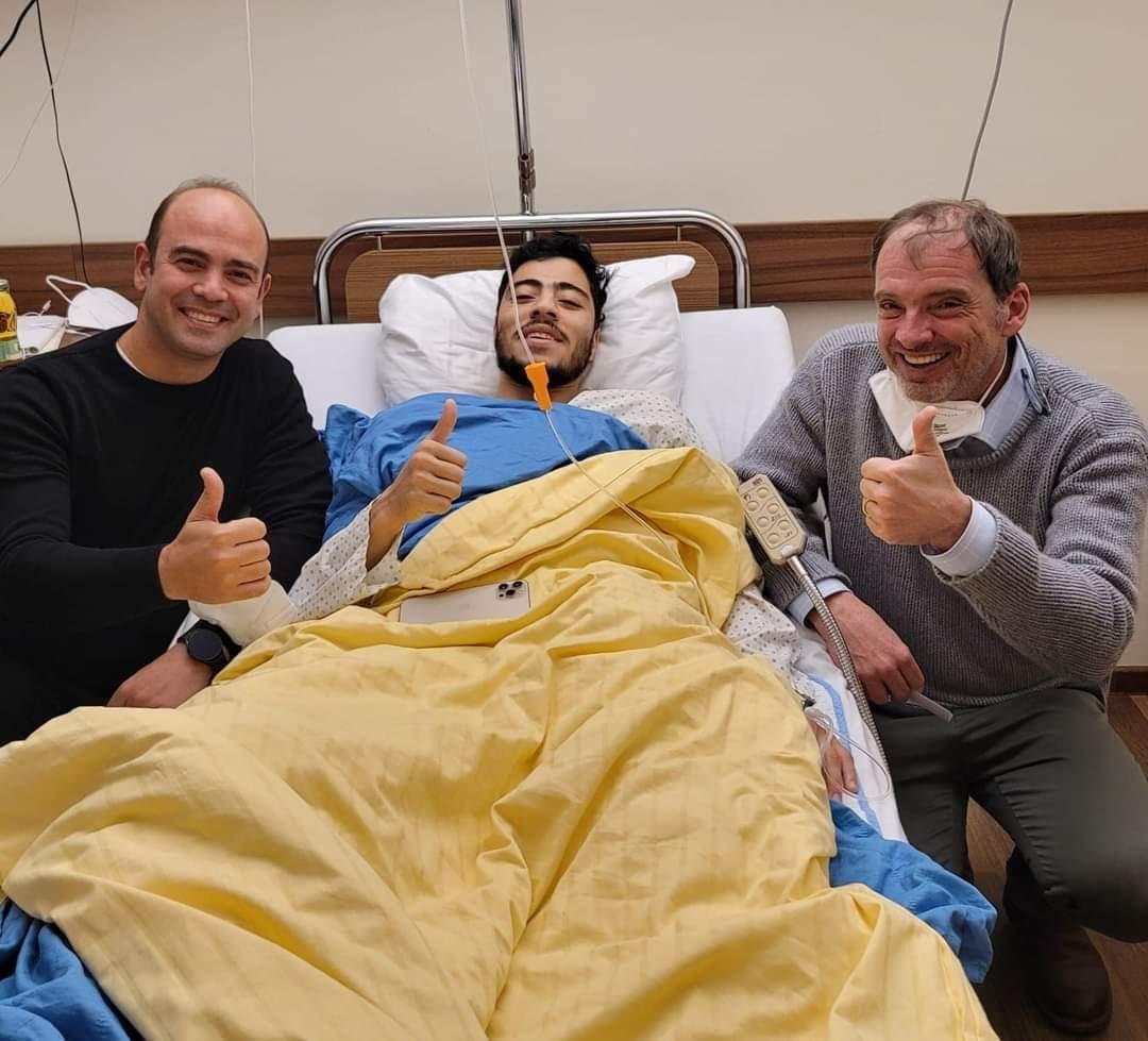 أكرم توفيق يُجري جراحة الرباط الصليبي في النمسا أكرم توفيق يُجري جراحة الرباط الصليبي في النمسا