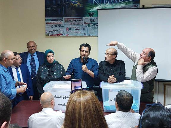 انتهاء التصويت بانتخابات التجديد النصفي لـ''الصحفيين'' بالإسكندرية