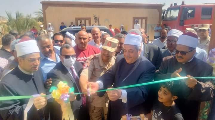 الشيخ أيمن عبدالغني رئيس قطاع المعاهد الأزهرية يفتتح معهد فتيات الروضة بشمال سيناء