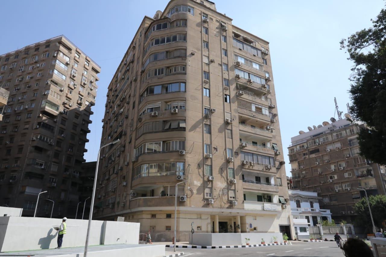 تسكنها نجاة الصغيرة.. النقل تنشر صورة جديدة لعمارة الشربتلي بعد انتهاء تنفيذ المترو تسكنها نجاة الصغيرة.. النقل تنشر صورة جديدة لعمارة الشربتلي بعد انتهاء تنفيذ المترو