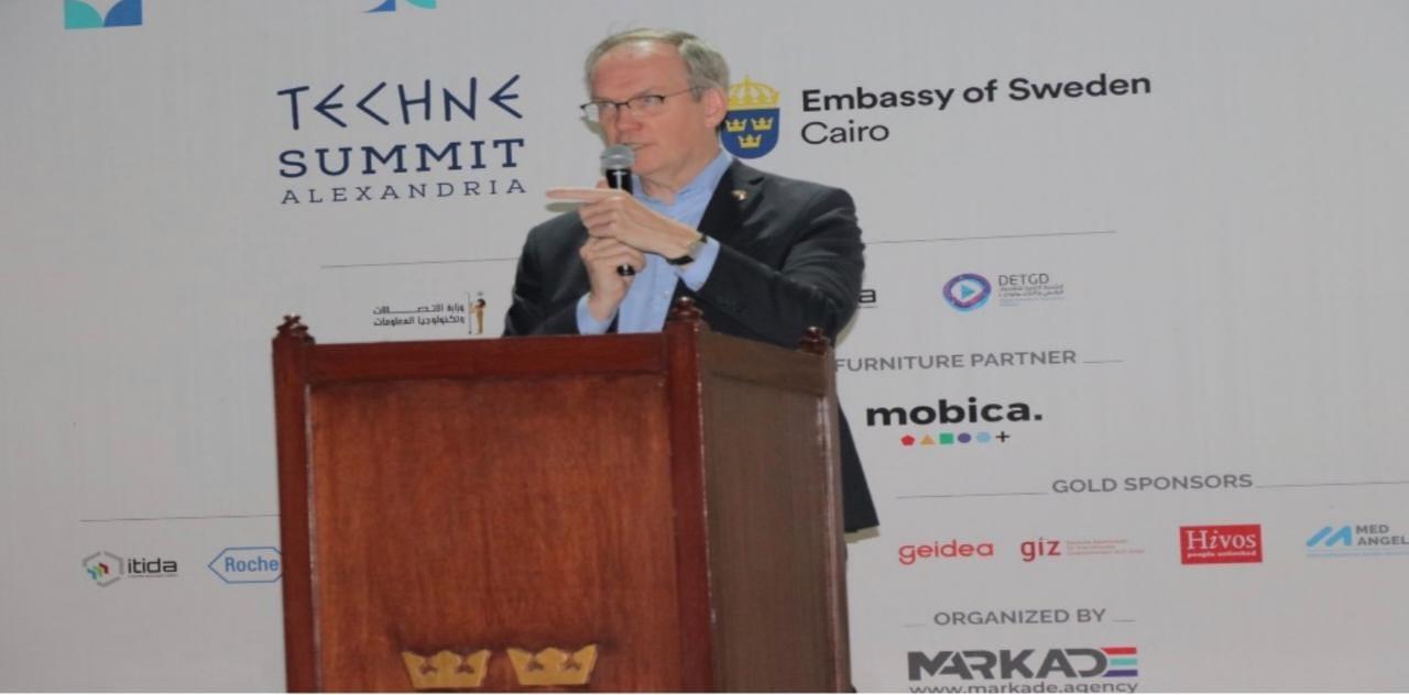  هوكان إيمسبورد السفير السويدي في القاهرة