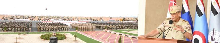 وزير الدفاع والإنتاج الحربي يلتقي عددا من رجال القوات المسلحة (1)