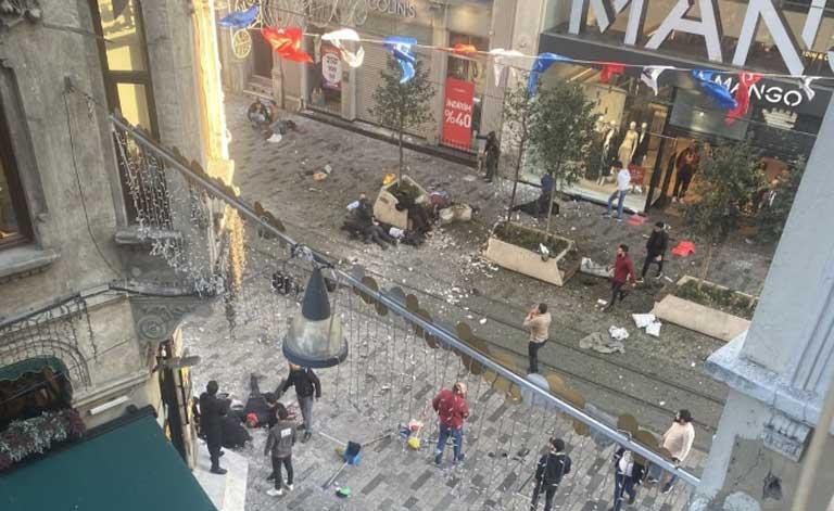ارتفاع عدد ضحايا انفجار إسطنبول إلى 6 قتلى وأكثر من 50 جريحًا ارتفاع عدد ضحايا انفجار إسطنبول إلى 6 قتلى وأكثر من 50 جريحًا