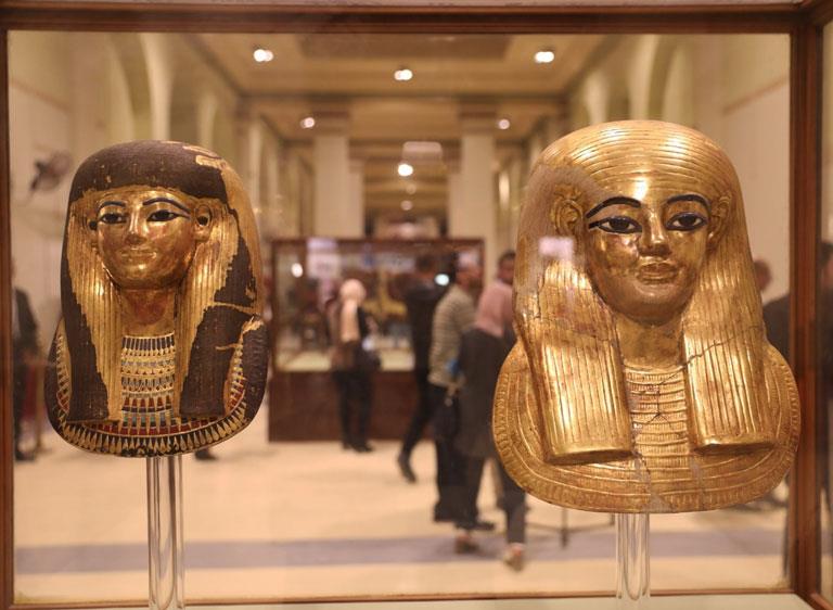 معرض أثري مؤقت لكنوز بدروم المتحف المصري بالتحرير