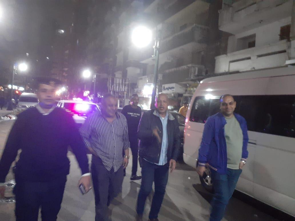 اغلاق محال مخالفة في الإسكندرية