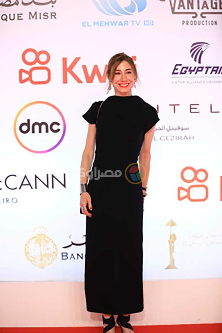 دياموند بوعبود تتألق على ريد كاربت الفيلم اللبناني بركة العروس بمهرجان القاهرة السينمائي