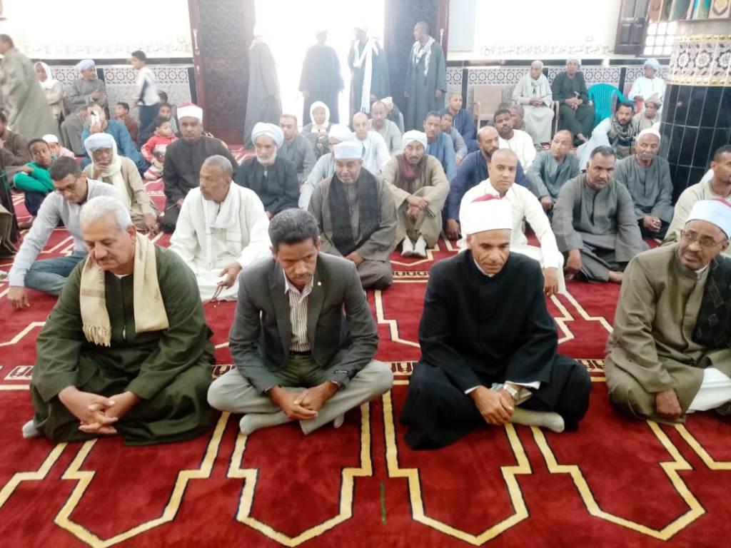 افتتاح مسجد الإمام الحسين بقرية الغنيمية في أسوان