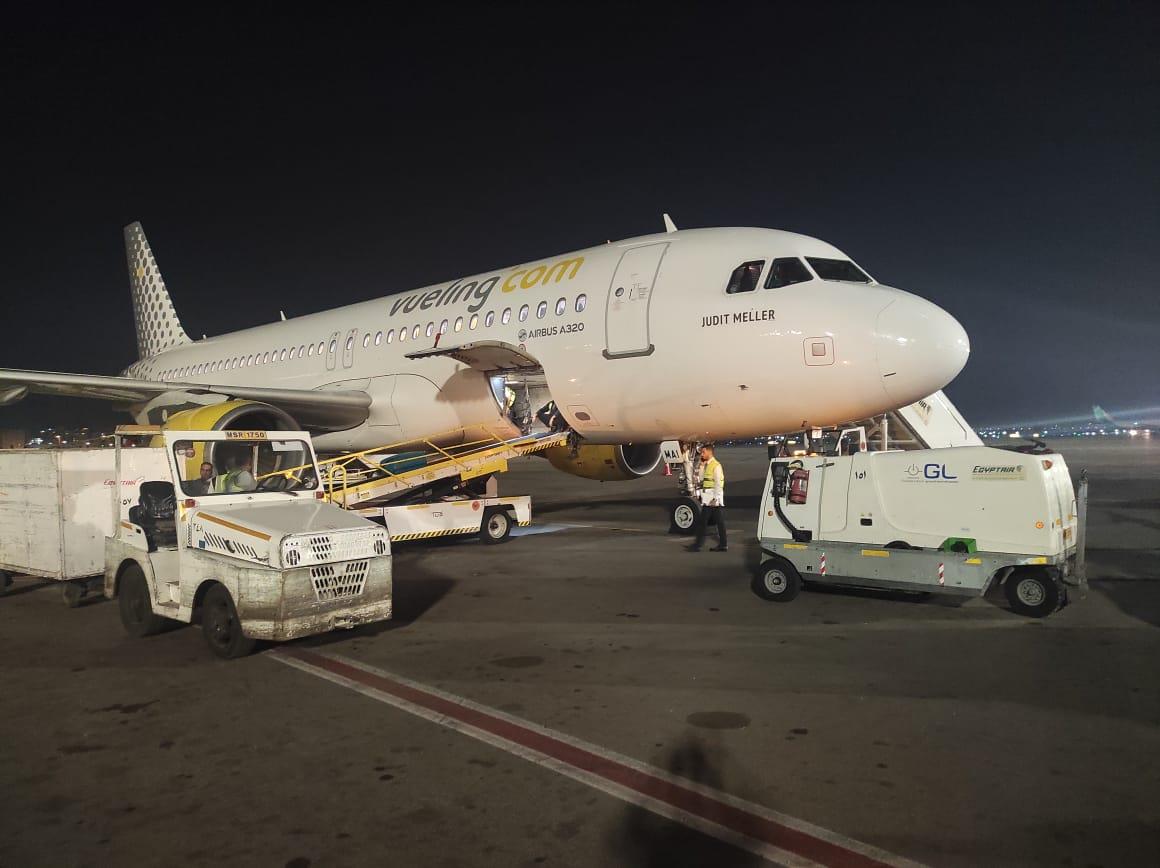 مصر للطيران للخدمات الأرضية تقدم خدماتها لشركة Vueling الأسبانية