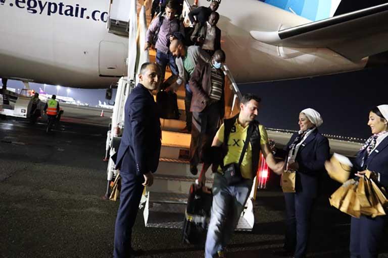 مطار شرم الشيخ يستقبل رحلة مصر للطيران بـالوقود المستدام قادمة من باريس