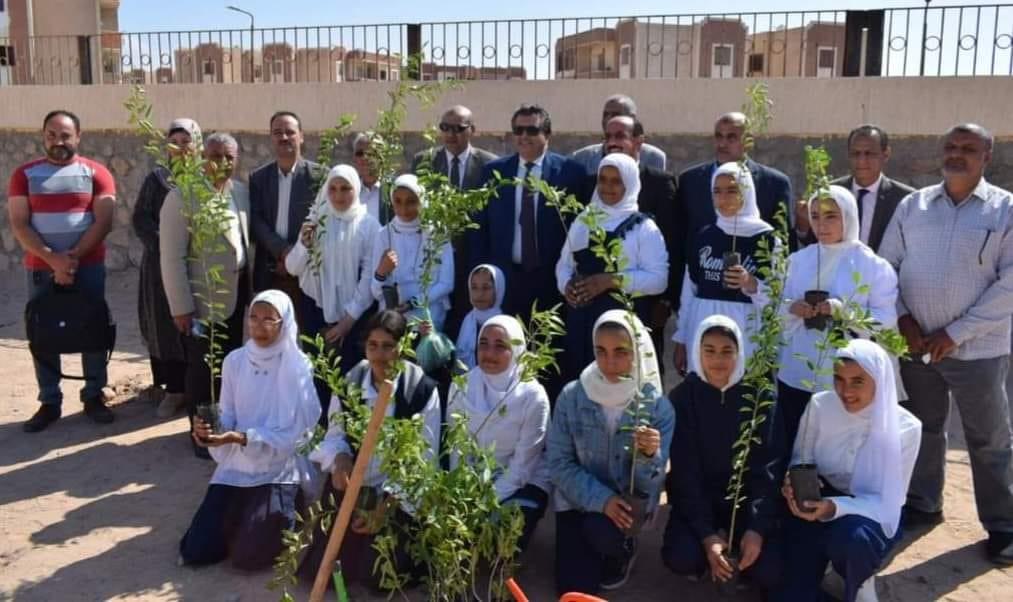 دعم مدارس جنوب سيناء بأشجار مثمرة (1)